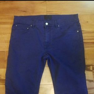 Acne Ace Ups Navy Skinny Jeans 36x34